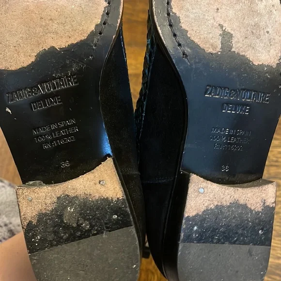 Zadig & Voltaire Green Python Ankle Bootie - Picture 6 of 6